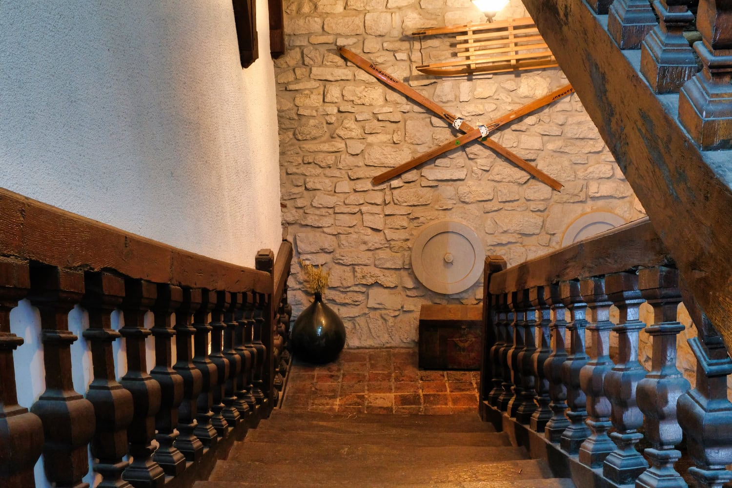 Couloir historique de l'hôtel particulier