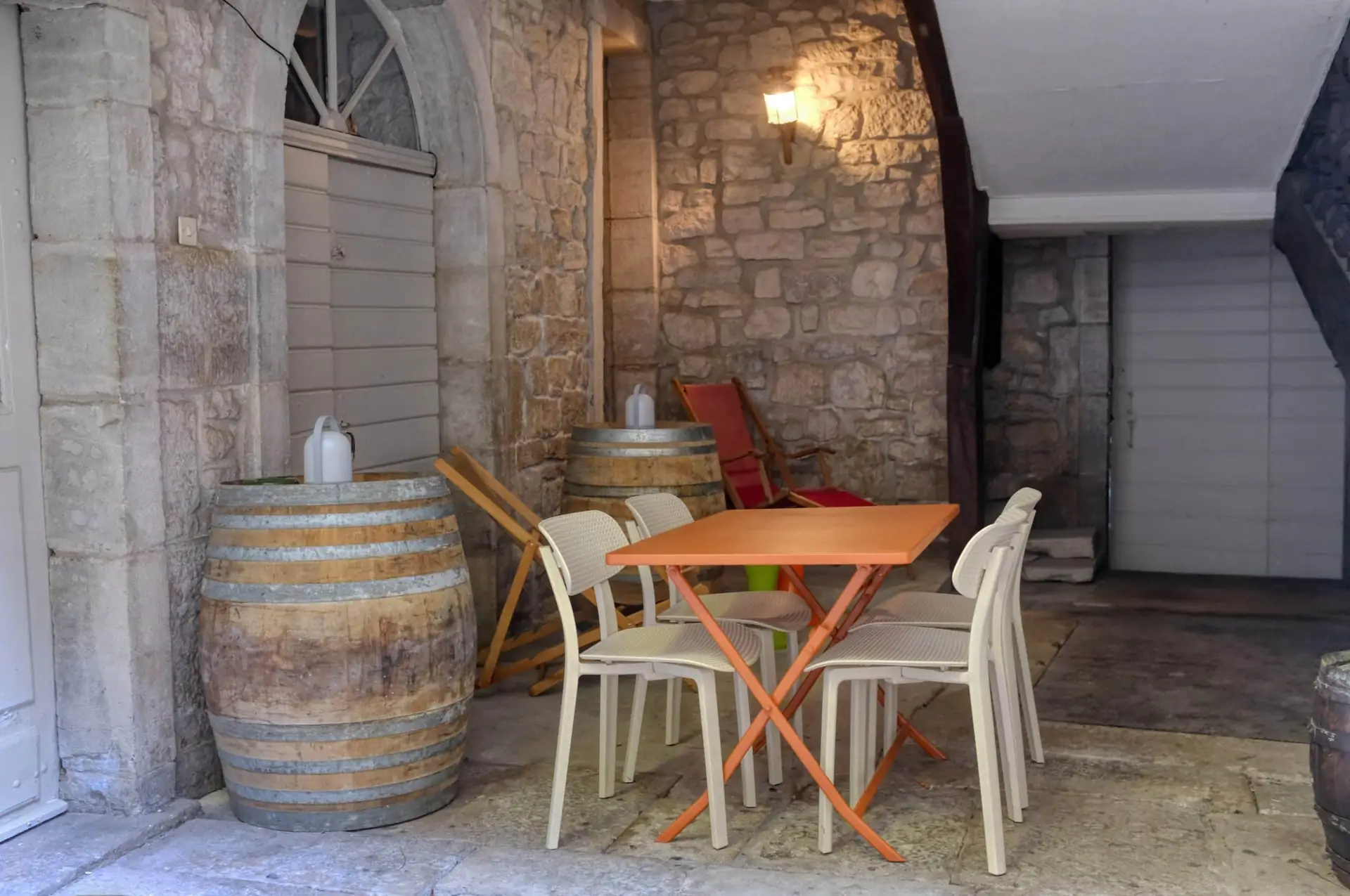 Cour intérieure de La Verrière