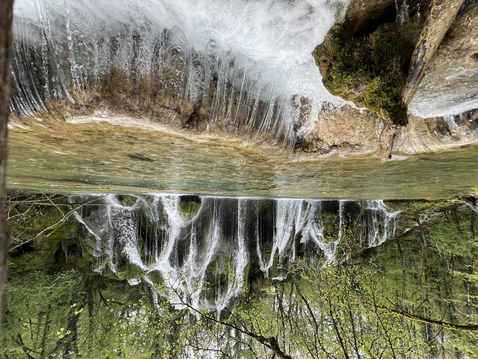 Cascade des Tufs à Baume-les-Messieurs