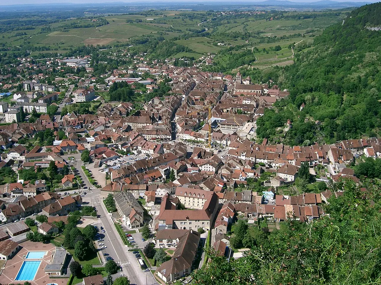 Poligny, capitale du Comté